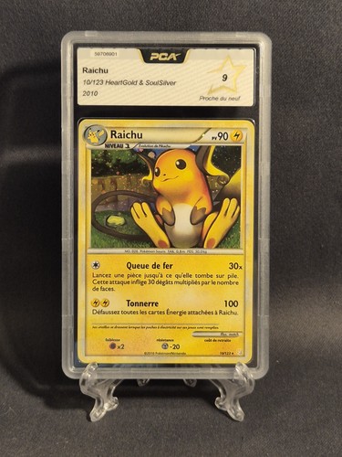 Carte pokémon raichu holo - carte,