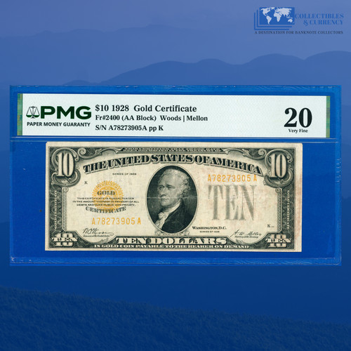 2400 1928 dieci - 1928, $10