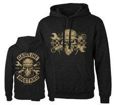 Felpa con cappuccio uomo biker