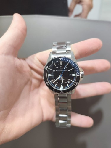 Hamilton khaki navy - navy, scuba