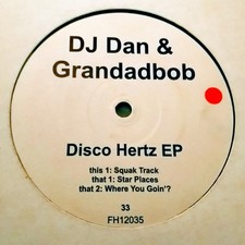DJ Dan - Disco Hertz EP, 12"