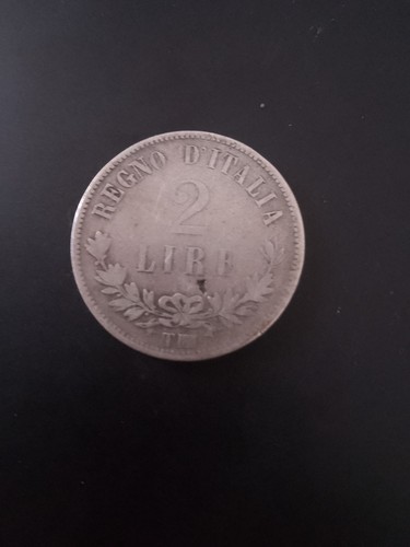 Moneta lire 1863 stemma - 2, 1863,