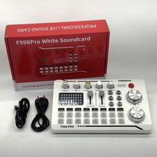 F998 Pro Scheda Audio Live