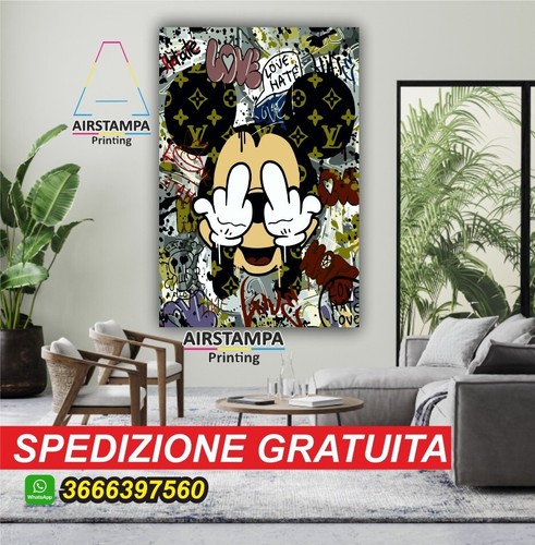 Quadro tela pop art - su,