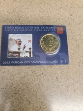 CARTOLINA TIMBRO E MONETA Nº