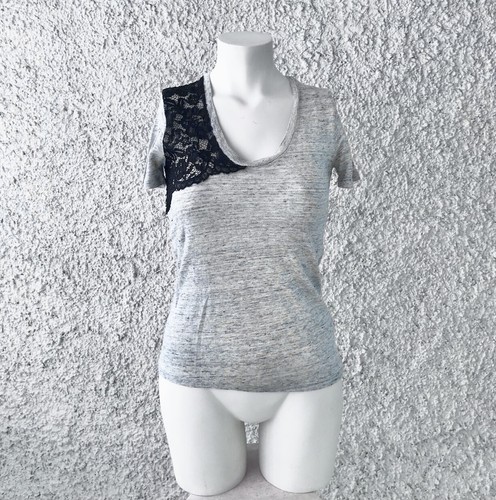 Zara grey black melange - melange, casual