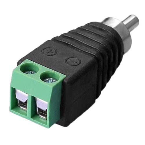 Connettore rca jack maschio - rca,
