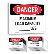 Cartello pericolo OSHA