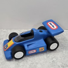 Auto d'epoca Little Tikes blu