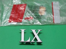 Scritta Fregio Logo Badge Griglia Mascherina Calandra Radiatore Lancia Delta LX