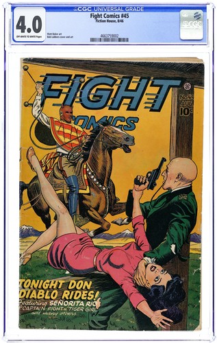 Fight comics cgc - fight, 1946
