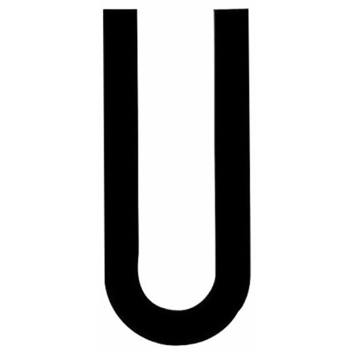 Lettera adesiva per targa - lettera,