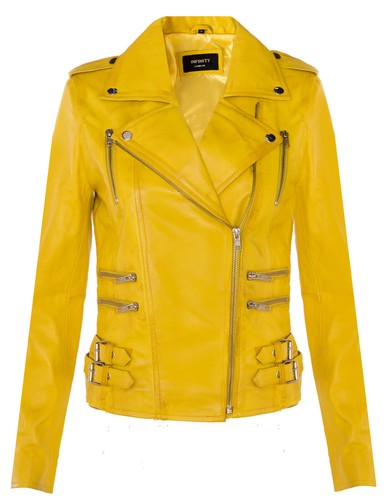 Donna pelle biker giacca - donna,