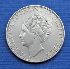 2-1/2 Gulden Wilhelmina (Deep