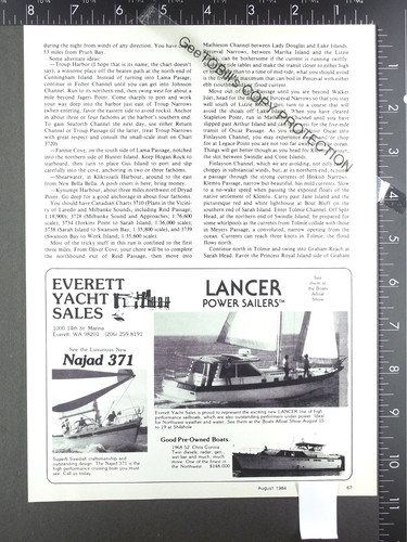 1984 advertisement for - 1984, everett
