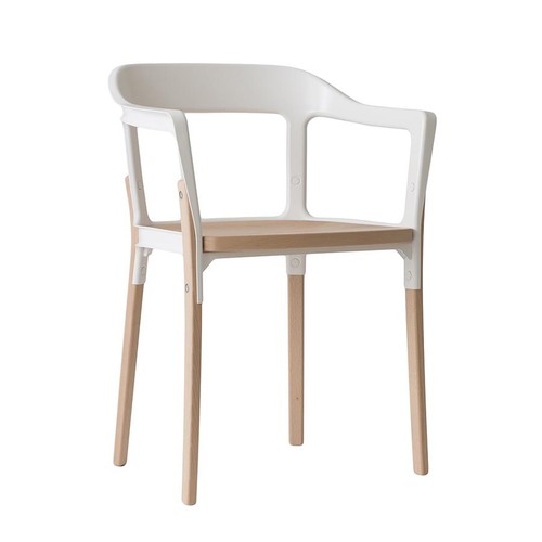 Magis sedia steelwood chair - sedia,