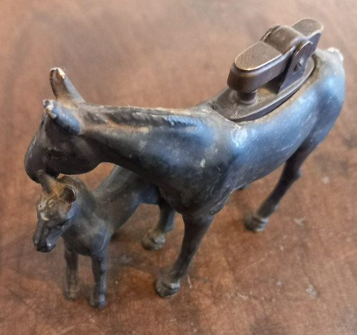 Accendino tavolo cavallo - accendino,