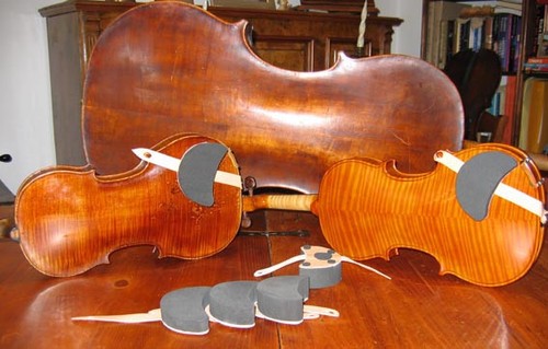 Spalliera violino costruita - , su