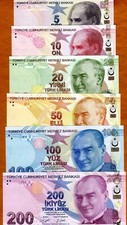 SET Turchia 5-10-20-50-100-200
