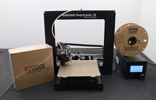 WANHAO Duplicatore Stampante 3D Desktop i3 Black i3 Estrusore Singolo con 1 Confezione