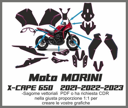 Moto morini cape 650 - moto,