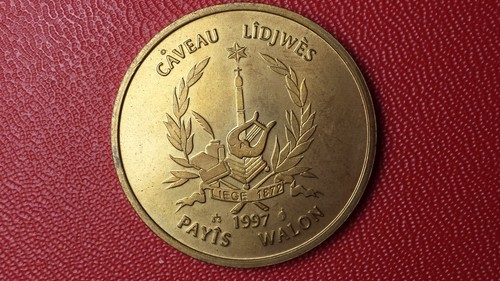 Jeton caveau lidjwès 1997 - jeton,