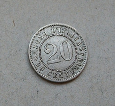 20 centesimi 1894 segno di