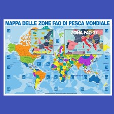 POSTER PESCHERIA"MAPPA ZONE