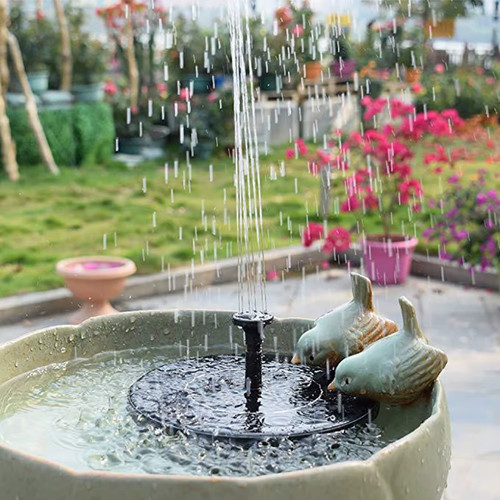 Fontaine solaire jardin pompe - jardin,