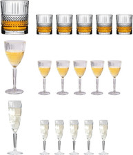 - Bicchieri Acqua Vetro