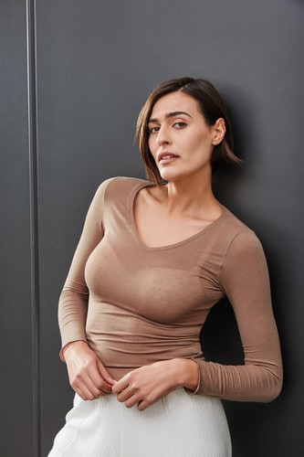 Maglia donna manica lunga