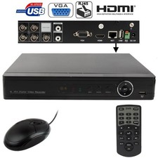 4CH H.264 DVR registratore