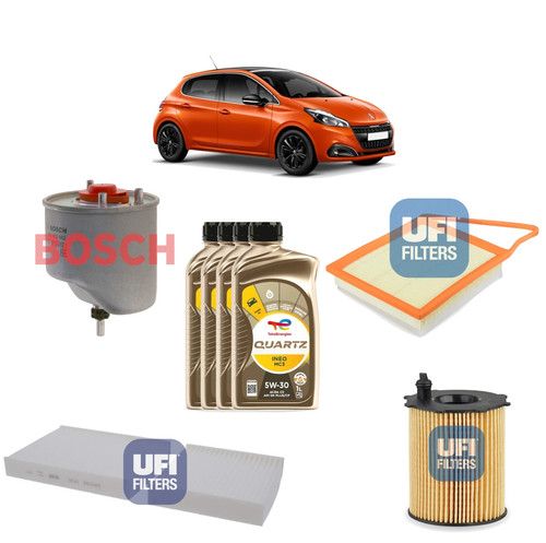 Kit tagliando filtri - 4, ufi