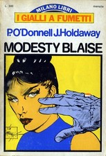 [089] GIALLI A FUMETTI ed. Milano Libri 1976 n. 3 "Modesty Blaise" stato Quasi O