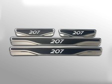 Per Peugeot 207 Cromo/Carbonio