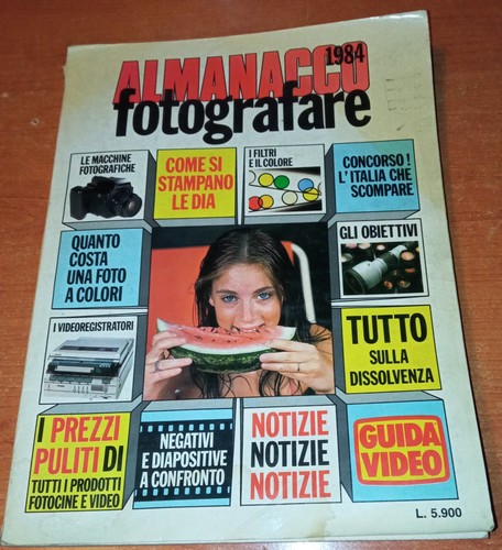 Almanacco fotografare 1984 - almanacco,
