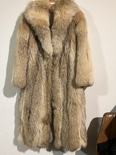 Cappotto pelliccia di coyote