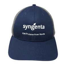 Cappello camionista Syngenta CN/TI Americas North Snapback blu taglia unica Quake City berretti