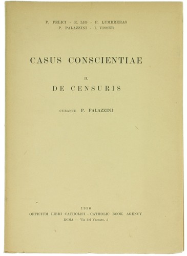 Casus conscientiae de - casus,
