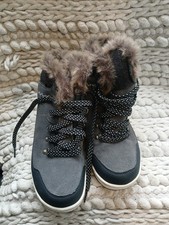 SCARPE CALDE DECATHLON QUECHA GRIGIO TAGLIA 5,5/