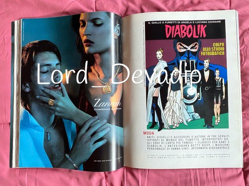 Diabolik rivista io donna - diabolik,