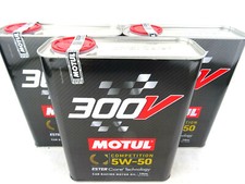 Olio Motul 300V Competition 5W50 Ester Core 5W-50 olio motoristico racing olio 3x2 litri 