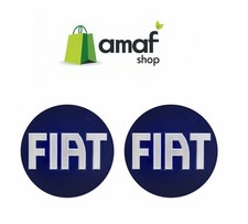 fregio logo Blu fiat ADESIVO
