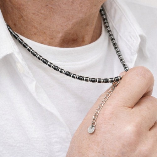 Collana uomo pietra - , naturale