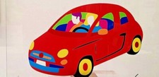 MARCO LODOLA - FIAT 500 50x35
