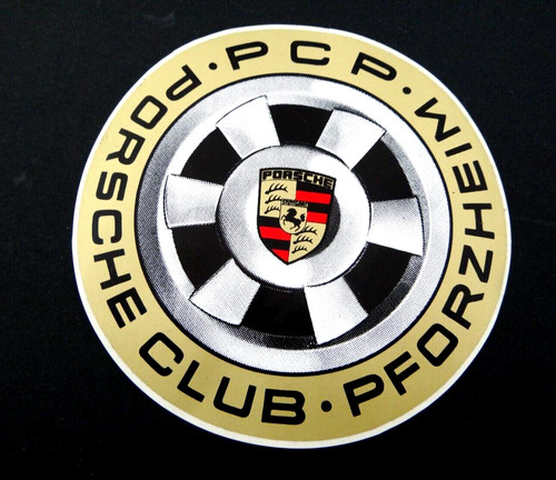 Adesivo pubblicitario porsche - adesivo,