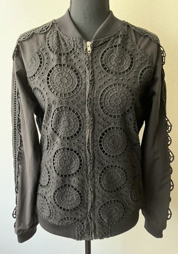 Giacca bomber broderie - giacca,