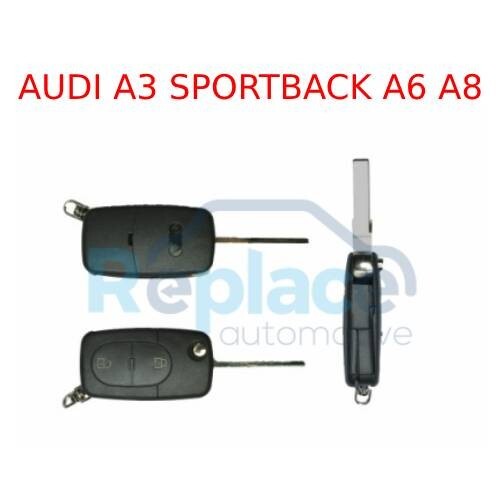 Guscio chiave per audi - per, 3