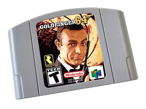 Goldfinger cartuccia n64 - -,