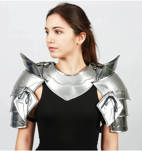 Medieval lady pauldron - medieval,